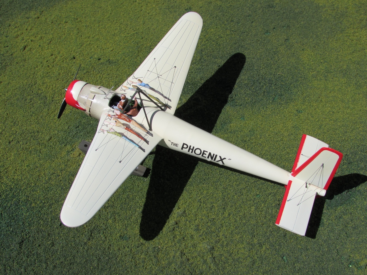 Flight of the Phoenix Scratchbuilt 1 72nd scale Timm Tallmantz P 1 Phoenix Ready for Inspection Aircraft Britmodeller